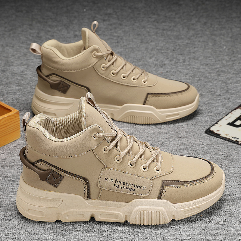 伊努特东北雪地靴男冬季加绒加厚保暖棉鞋男士户外厚底马丁靴子