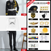 新式礼宾保安工作服套装春秋工装 外套+裤+衬+贝雷（金属四星）-11 M