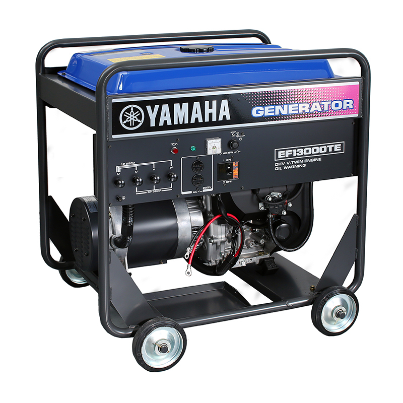 日本进口YAMAHA雅马哈汽油发电机 家用静音发电机组 三相EF13000TE 8KW电启动省油