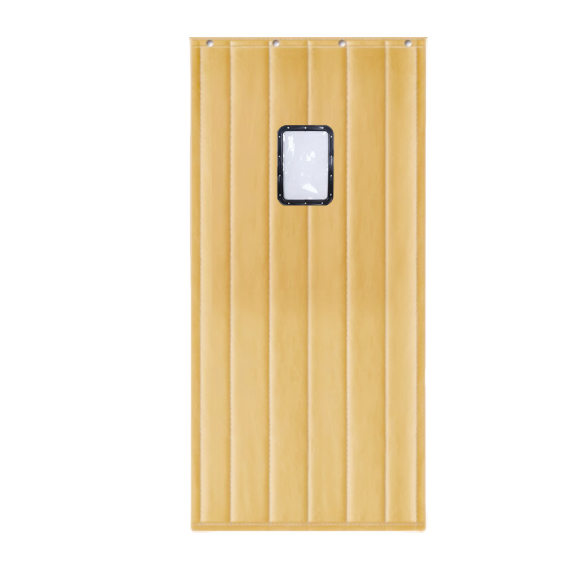 天空桥 棉门帘 MML-2金黄色30*45cm二层棉 平方米高清大图