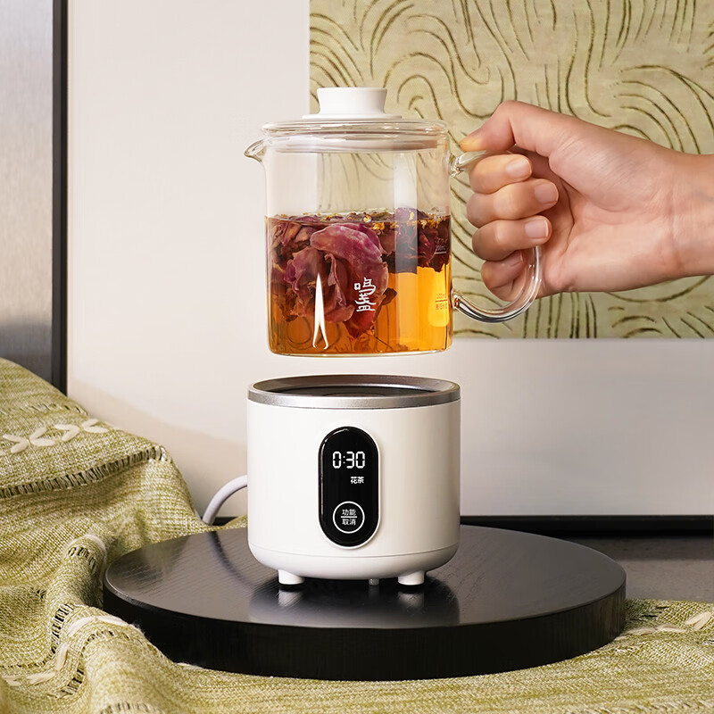 鸣盏 智能养生杯分离杯体养小型家用养生壶 0.3L MZ403高清大图