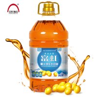 富虹油品三级大豆油5L/桶家用 黑土地生态非转基因食用油 物理压榨