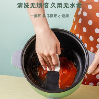 奥克斯电热锅HX-12B106电煮锅宿舍锅学生锅家用煮面泡面锅煎炒涮电热锅小型便携式多用途早餐神器迷你电热火锅家用多功能