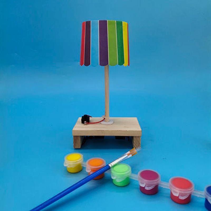 科学小制作科技创意小台灯手工制作diy材料益智学生玩具小发明创意小