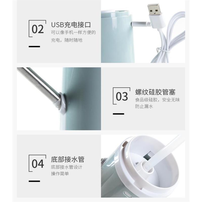 吉之美(Gemi)桶装水抽水器饮水机电动纯净水桶水泵手压式吸水器自动上水器 基础版 颜色随机发