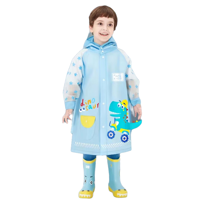 甜甜仔儿童雨衣男童小孩全身防水女童宝宝幼儿园小学生上学专用雨披高清大图