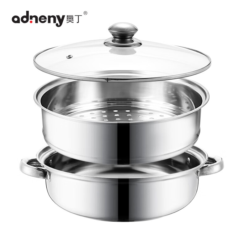 奥丁(adneny) OD-00709 缘爱系列多用汤蒸锅 28cm高清大图