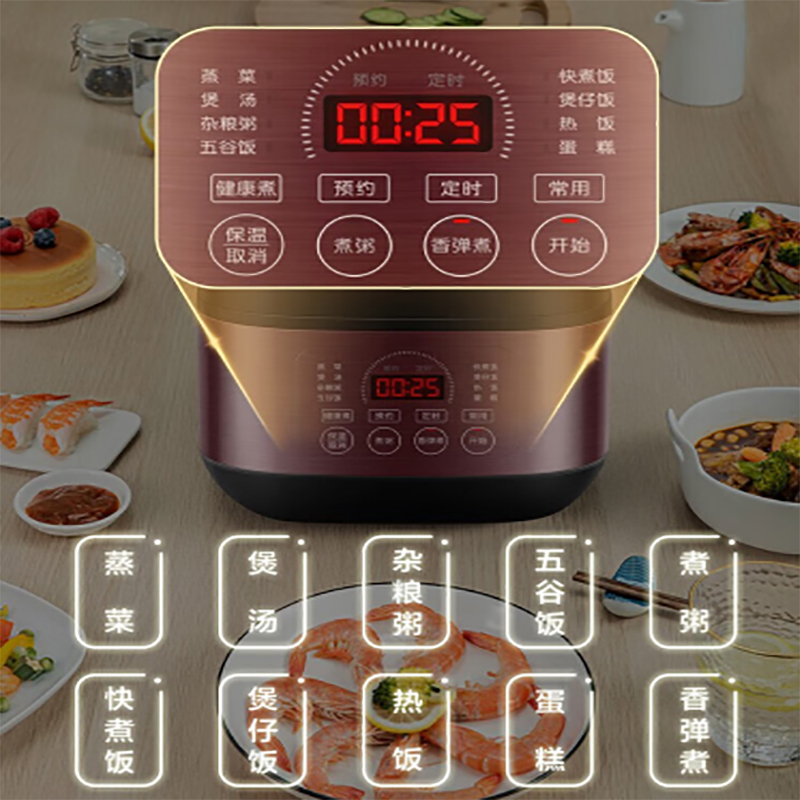 苏泊尔(SUPOR)电饭煲电饭锅4升智能家用大容量多功能煮饭锅 SF40FC396高清大图