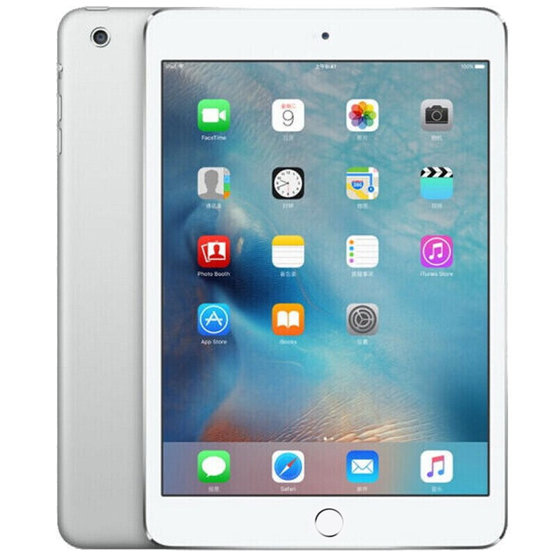 [二手95新]苹果平板电脑 Apple iPad迷你 Mini4 64G 二手平板 银白色 mini4 WiFi版