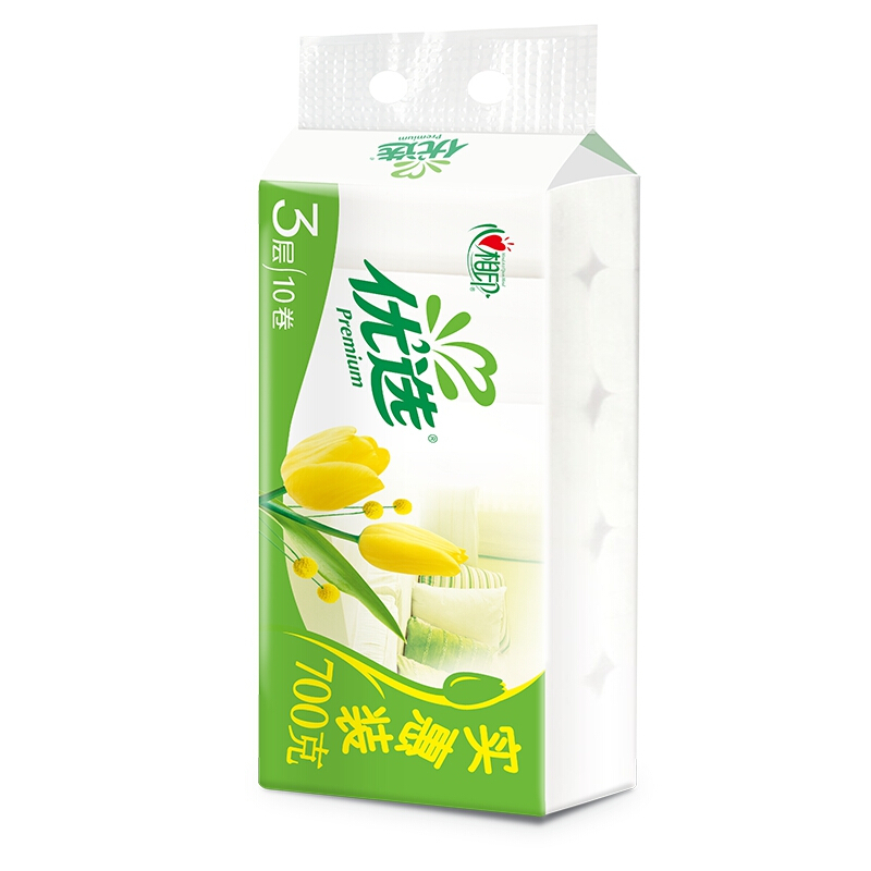 心相印 LR1710 优选无芯卷纸 3层 136mm*115mm 70g/卷