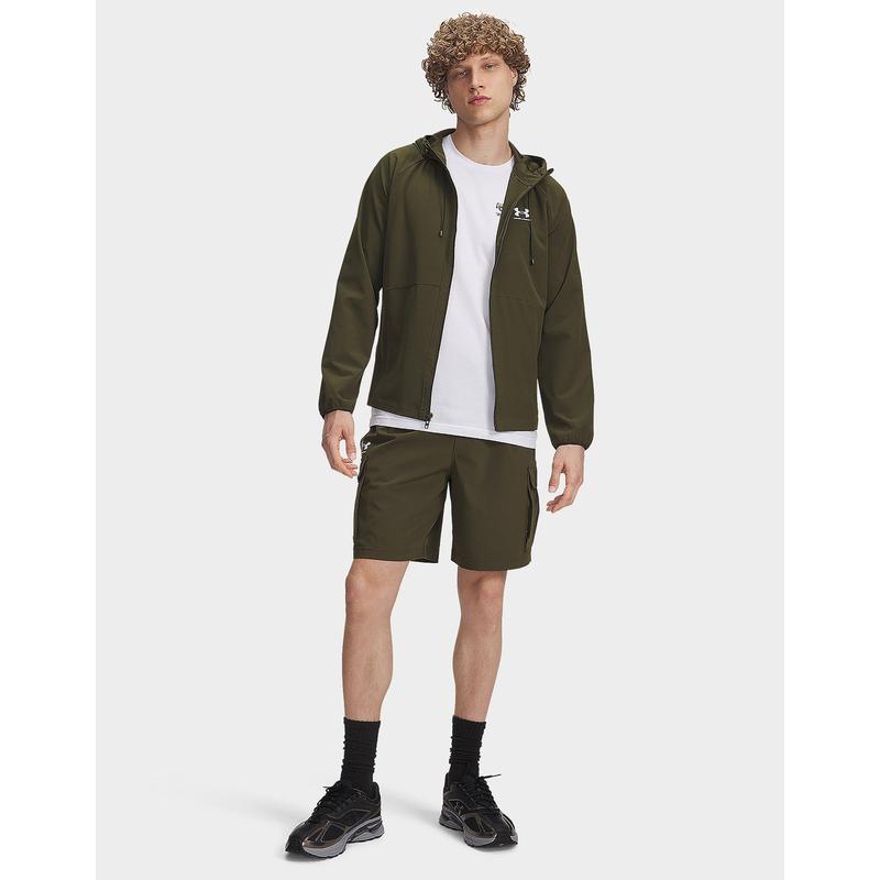 安德玛(under armour)运动短裤轻便透气防泼水四向弹力男式休闲户外高清大图