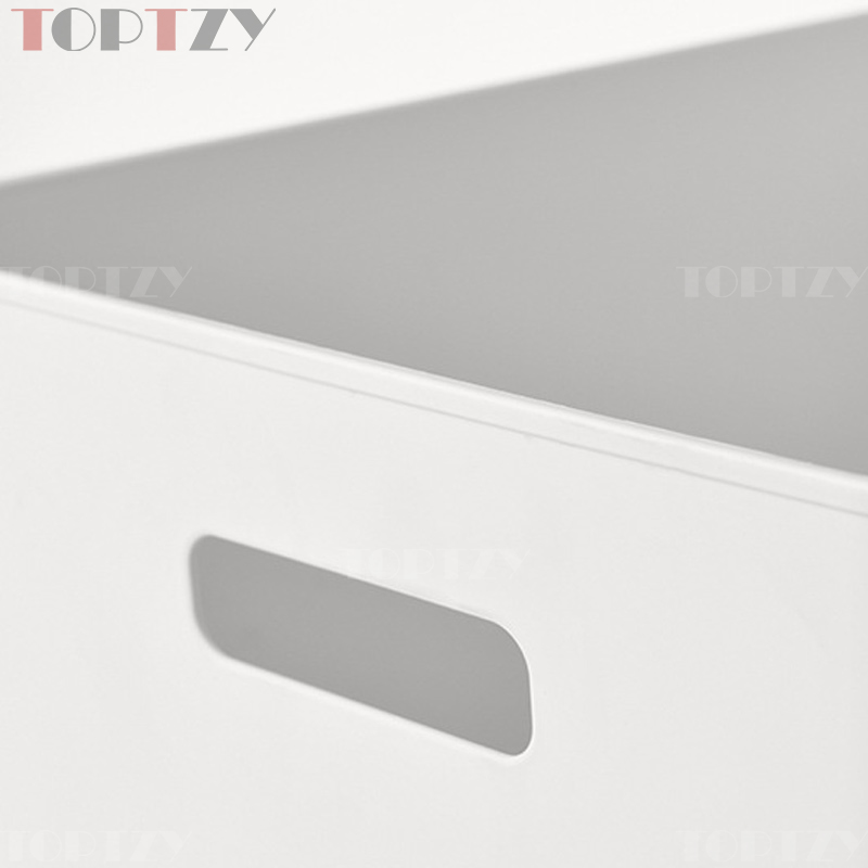 toptzy TZ5071517 桌面收纳盒家用塑料厨房整理筐 263*205*140高清大图