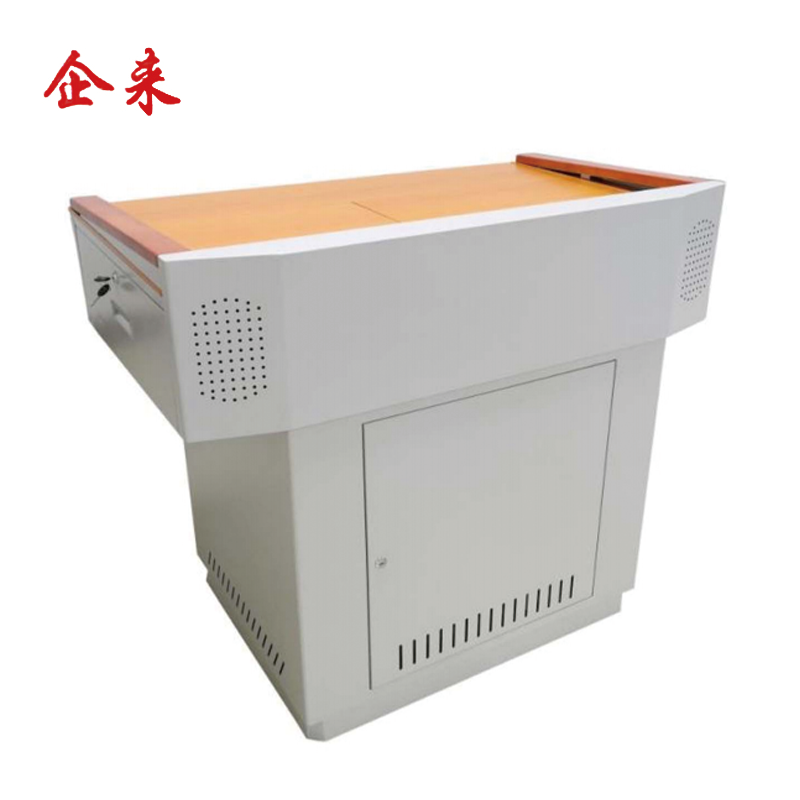 企来多媒体讲台 1100*670*950mm 张高清大图