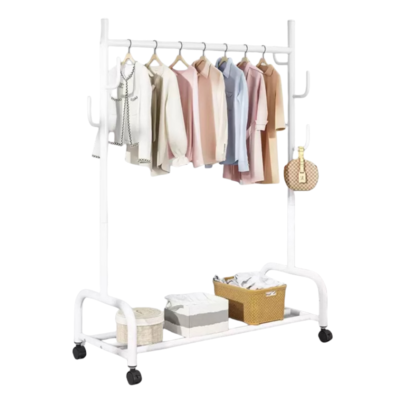 悦兴诚落地衣架 单层150*37*154cm个高清大图