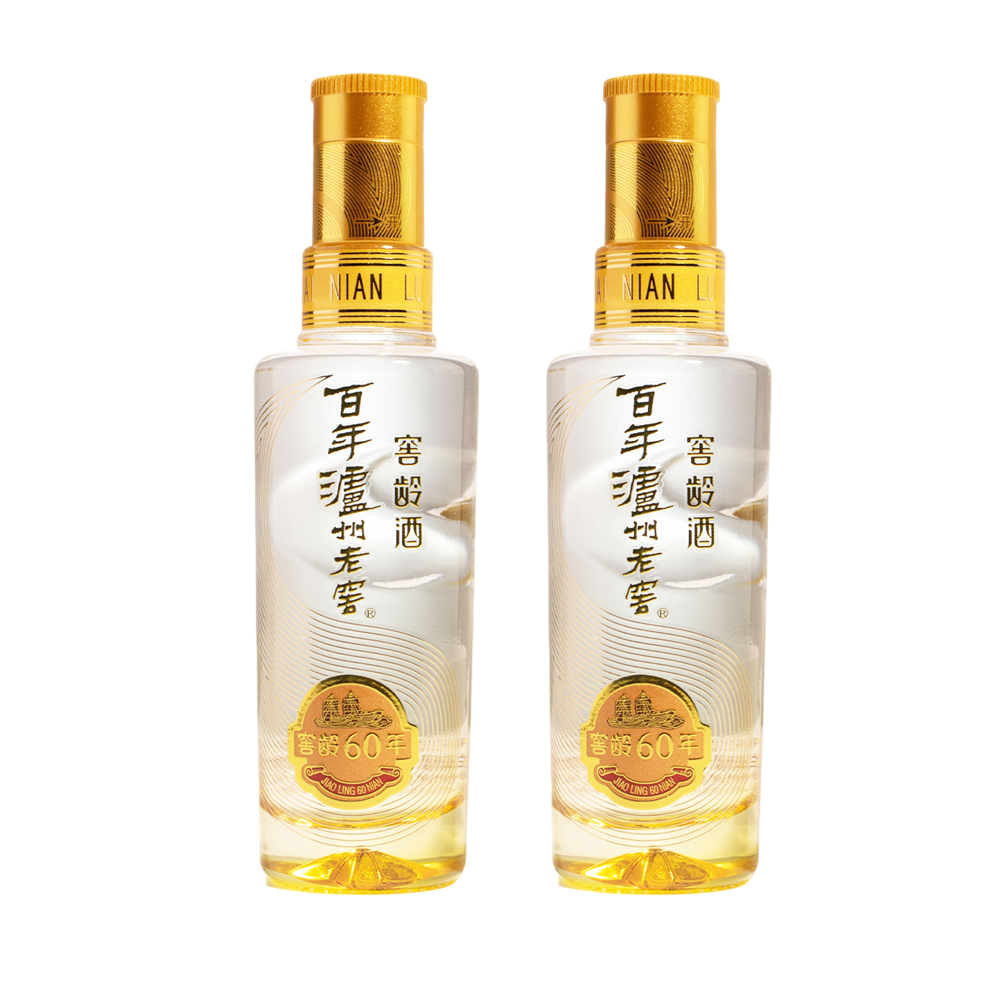 泸州老窖 百年老窖 窖龄60年52度100ml*2高清大图