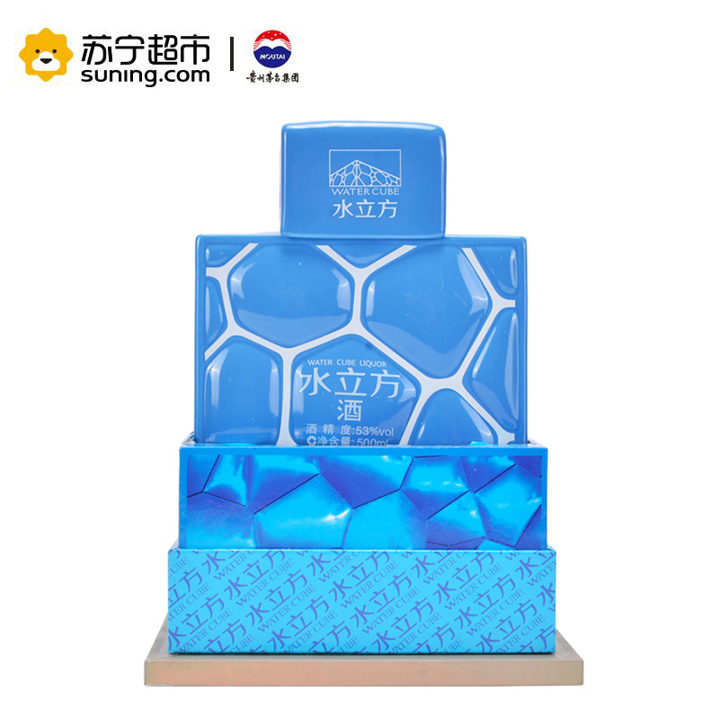 贵州茅台 水立方酒 2012-2013年出厂 53度 500ml 酱香型白酒 单瓶装