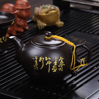 唐宏坊黑诗马盘茶具套装 整套茶具 唐宏坊电热炉茶具套装 茶具 冰裂 整套功夫茶具套装 陶瓷茶具茶盘