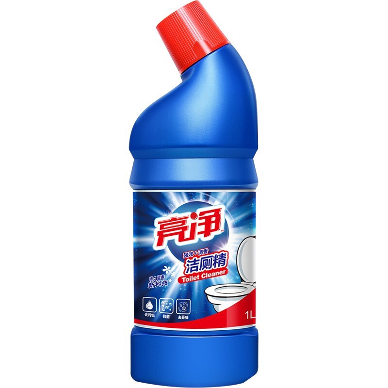 威露士亮净洁厕剂厕所清洁剂强效清香1L 2瓶