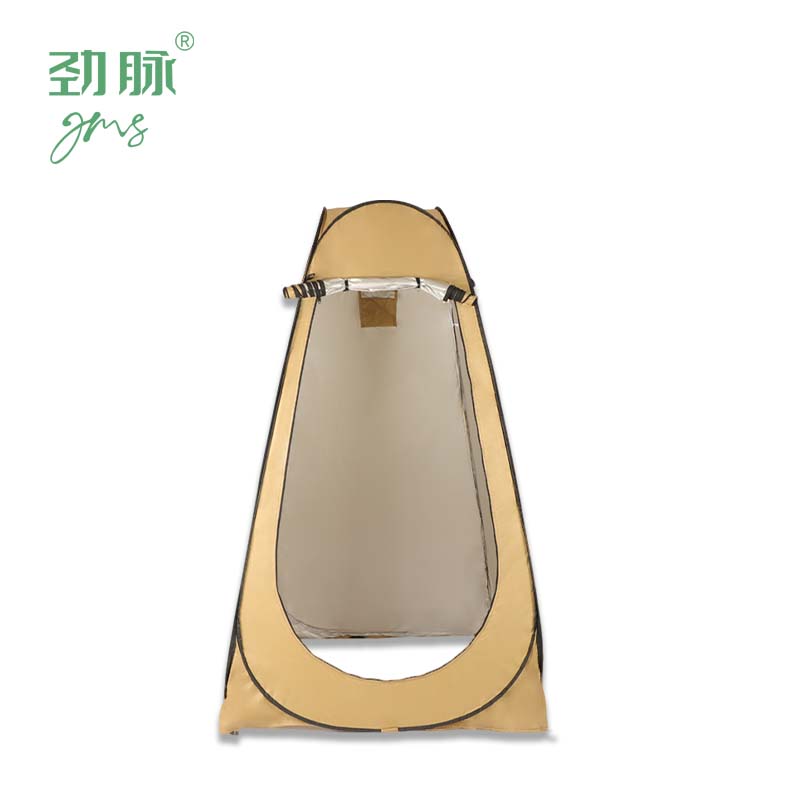 劲脉 户外洗澡帐篷 卡其色-120*120*190CM 顶