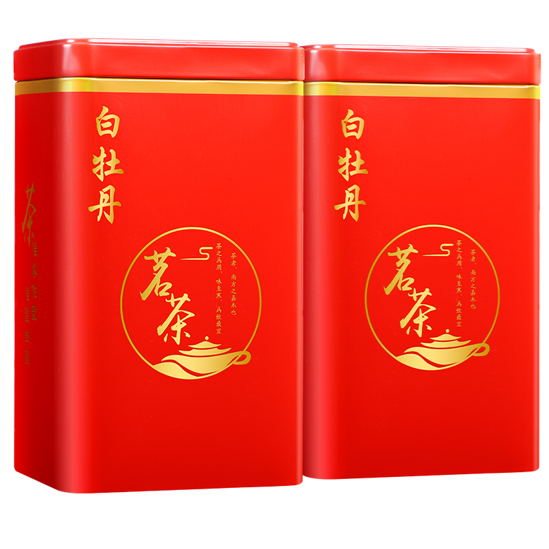 2023福鼎白茶白牡丹头春花香荒野特级白牡丹王高山嫩芽罐装500g高清大图
