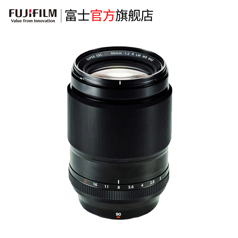 fujifilm富士富士龙镜头xf90mmf2rlmwr富士xf卡口62mm口径标准定焦