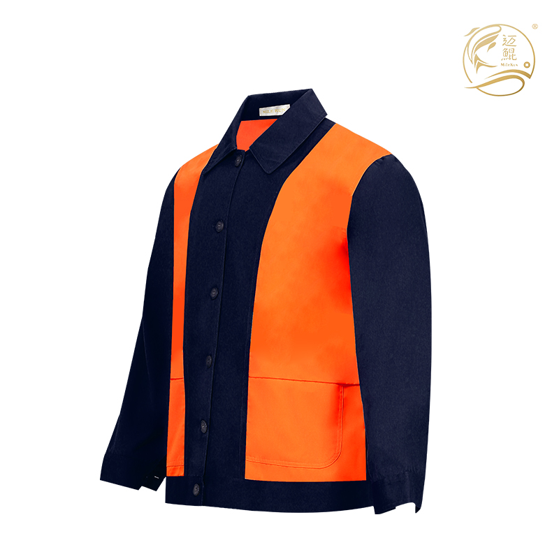 迈鲲涤棉春秋工作服B06012500高清大图