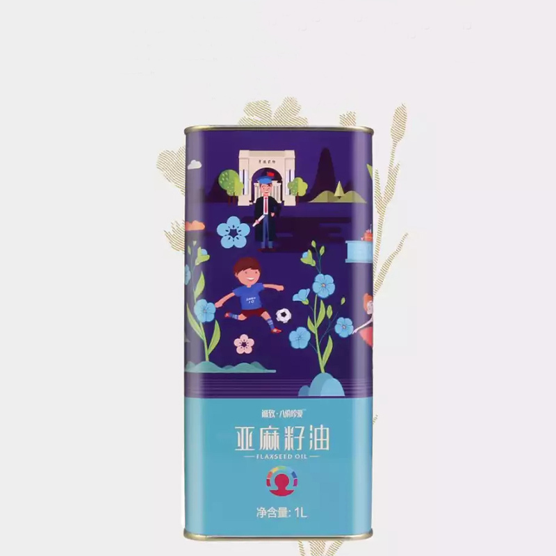 诚致 亚麻艺智高保鲜一级冷榨亚麻籽油1L