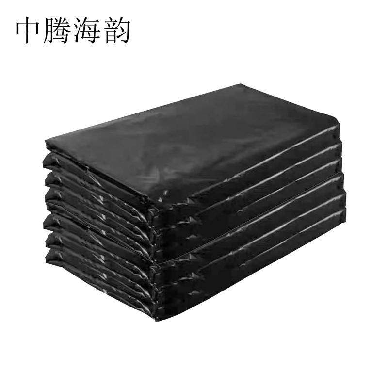中腾海韵 平口垃圾袋 100*100cm4丝 50个/捆高清大图