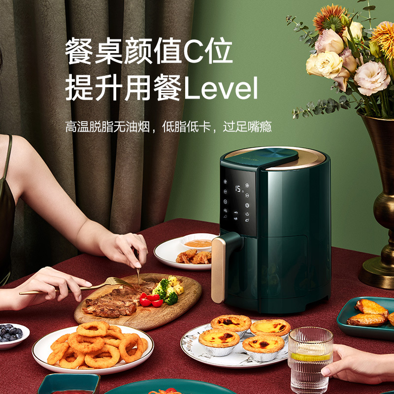 wildwood空气炸锅家用小新款无油全自动智能触控电薯条机多功能