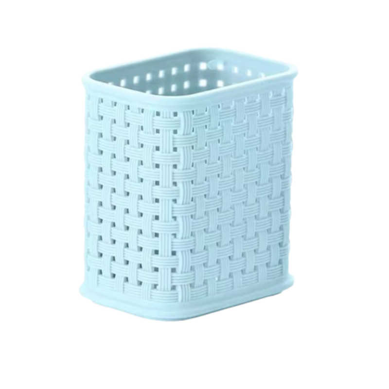 禧天龙(Citylong)L-7172收纳篮(蓝) 桌面收纳筐办公整理盒化妆品首饰储物篮高清大图