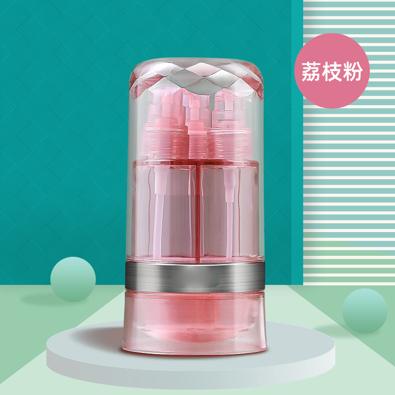 苏宁极物 臻韵分装瓶四合一 ELFZP0103 分装喷瓶按压空瓶便携旅行细雾乳液按压小喷壶瓶子喷雾(单位:个)