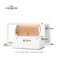 [直营]COACH蔻驰 DINKY手袋铬鞣皮革拉链款女士单肩包斜挎包 女包