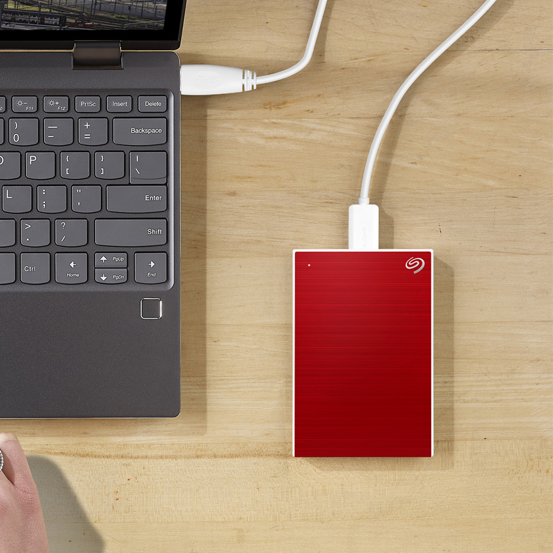 希捷(Seagate) 移动硬盘 USB3.0 铭 2.5英寸金属外壳 兼容Mac 红 5TB
