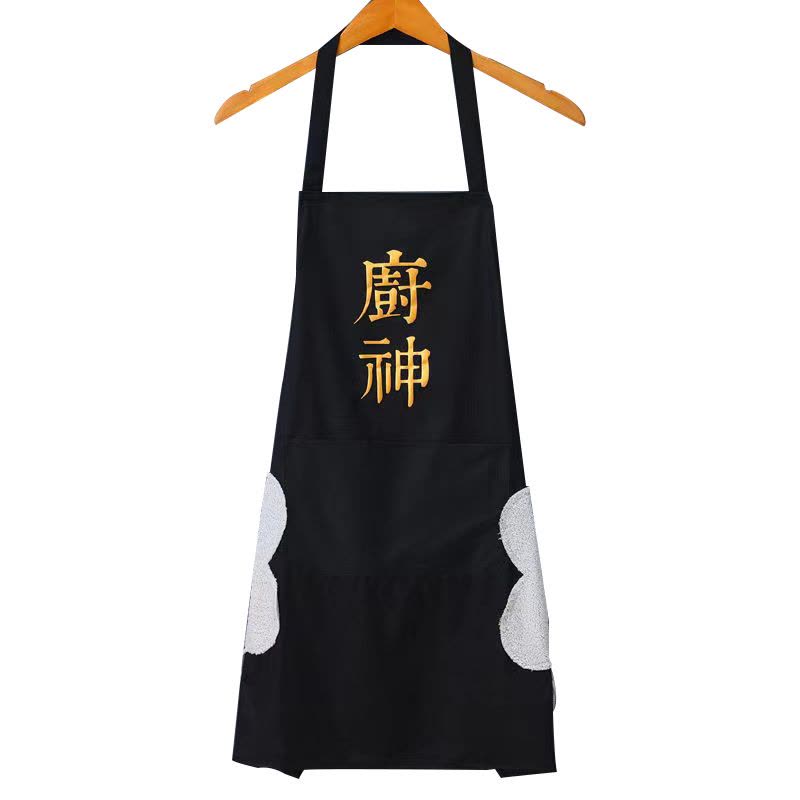 长袖围裙女家用厨房防水防油工作服冬天2022新款罩衣大人做饭围腰图片
