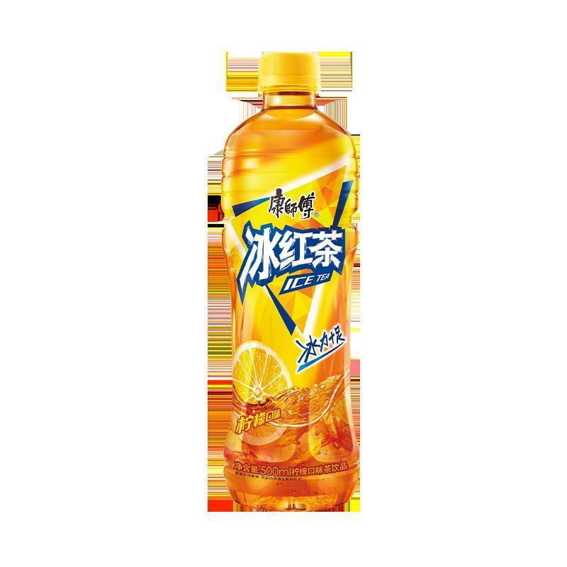 康师傅冰红茶500ml*3瓶柠檬夏季茶饮料