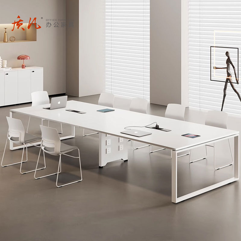 苏宁 质凡 办公家具 会议桌长桌培训会议办公桌 3.6米会议桌高清大图