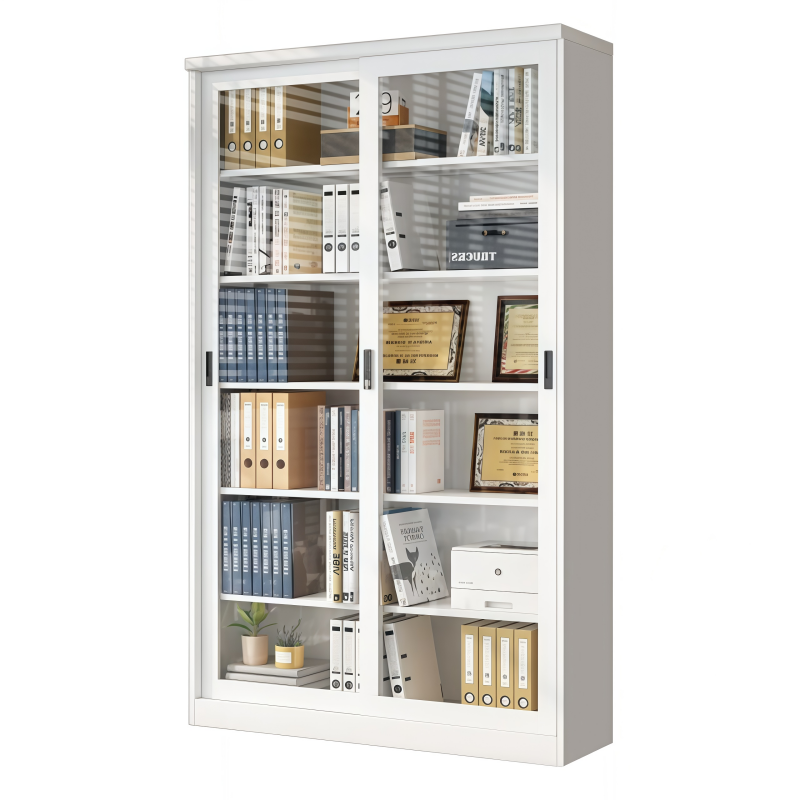 乐琪艺 办公柜120*38*200cm台高清大图