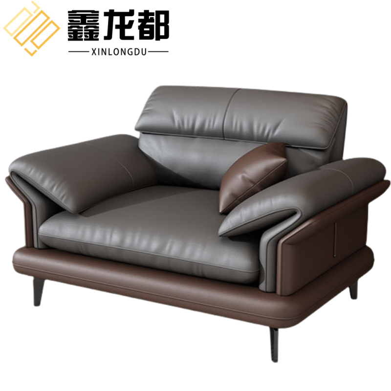 鑫龙都沙发单人张高清大图