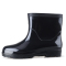 双星雨鞋男款四季半筒加绒可拆卸时尚防水鞋胶鞋防滑成人雨靴低帮短筒水鞋男DS1165