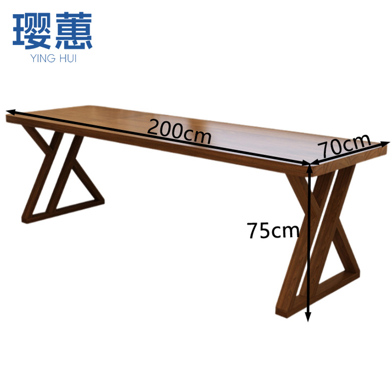 璎蕙 实 木书桌 1.2米 张高清大图