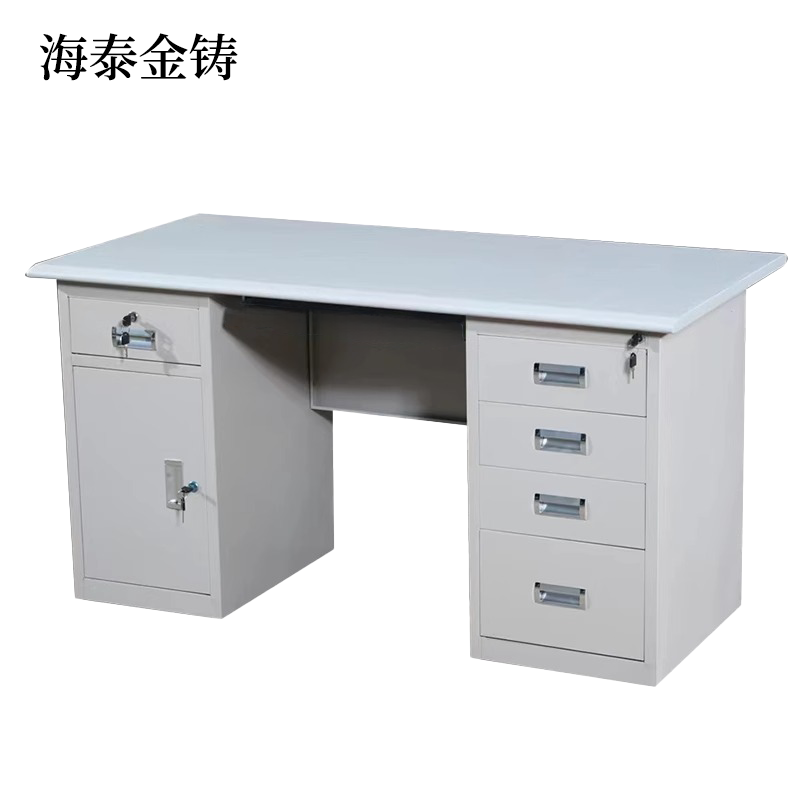 海泰金铸 办公桌/电脑桌 钢制 张高清大图