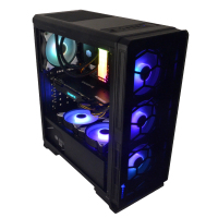 LGJ 酷睿9700F/RTX2060 6G独显卡/8G内存/240G固态硬盘办公商务台式电脑主机组装电脑游戏电脑游戏主机全新DIY组装机整机全套主机