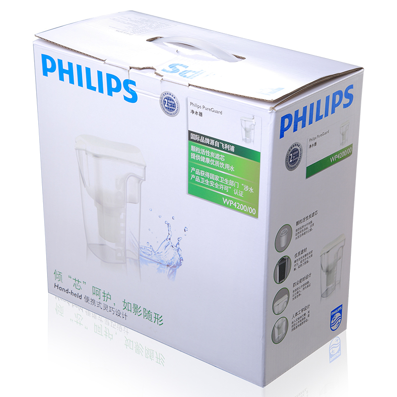 飞利浦(Philips)WP4200/00 飞利浦净水器 净水壶 单台装