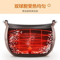 九阳(Joyoung)电压力锅家用高压锅6升多功能电饭煲3-6人双球胆智能预约触屏压力调节煮饭煲汤压力煲Y-60A7 Q