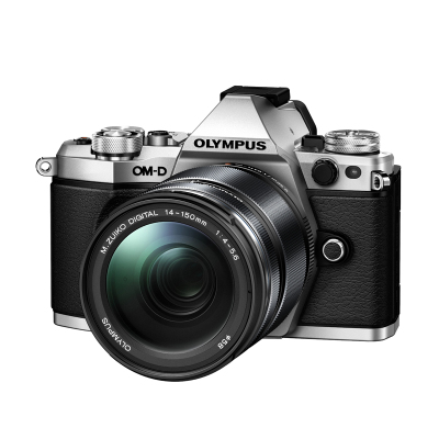 奥林巴斯(OLYMPUS)E-M5 MarkII(14-150mm)单镜头套装银色1600万有效像素微单相机