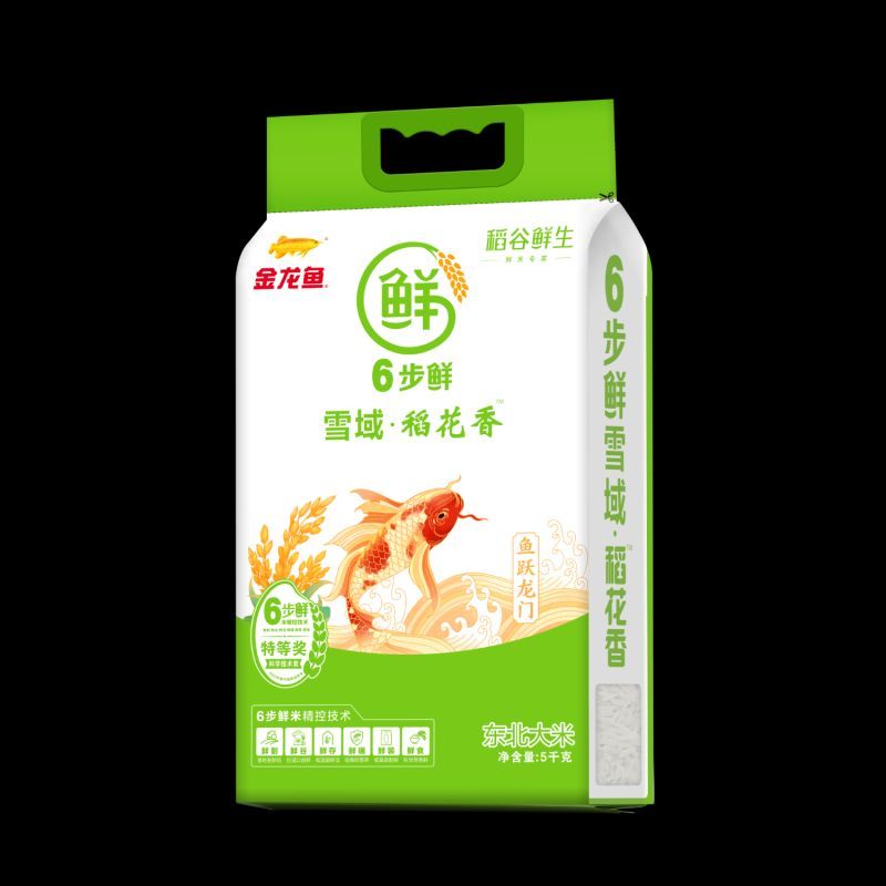 金龙鱼 稻谷 鲜生六步鲜雪域稻花香5kg