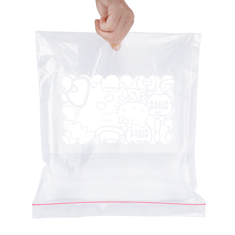 宜洁 HelloKitty密实袋封口袋加厚自封袋家用食品袋大小号保鲜Y-9947、Y-9948、Y-9949、3组装