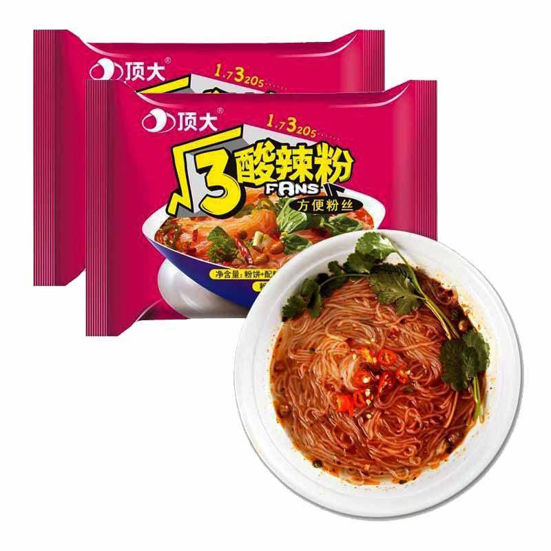 顶大酸辣粉粉丝速食袋免煮非油炸 2袋装 参数