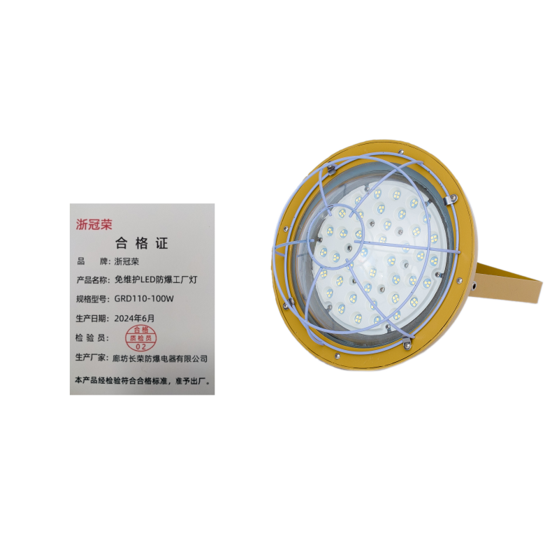 浙冠荣 GRD110-100W 免维护LED防爆工厂灯