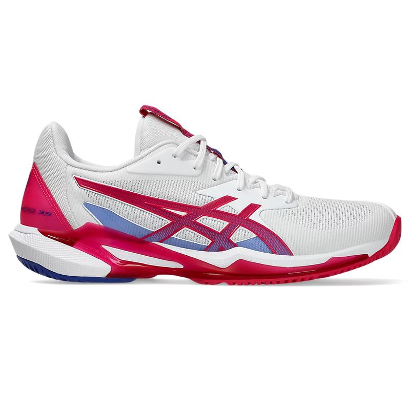 亚瑟士(ASICS)女综合训练鞋轻量透气防滑加速健身运动鞋 White/Bright_Rose 44.5